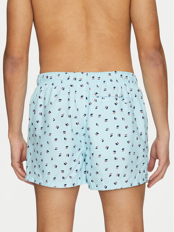 Шорты для плавания стандартный крой MUP2436 U.S. Polo Assn., голубой — фото 3