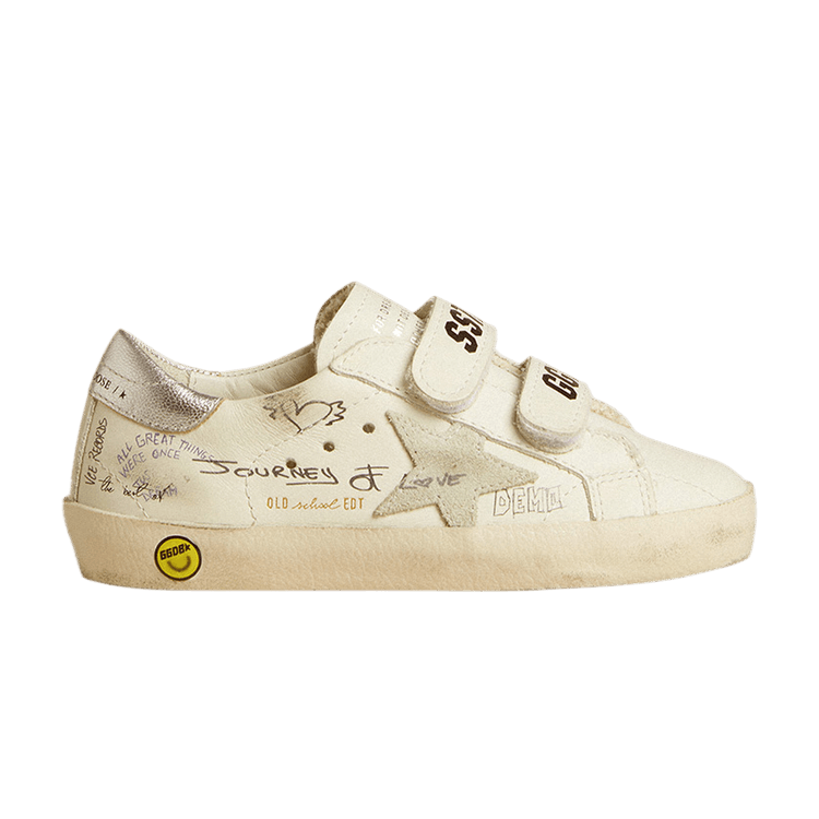 

Кроссовки Golden Goose Old School Kids 'Journey of Love', белый