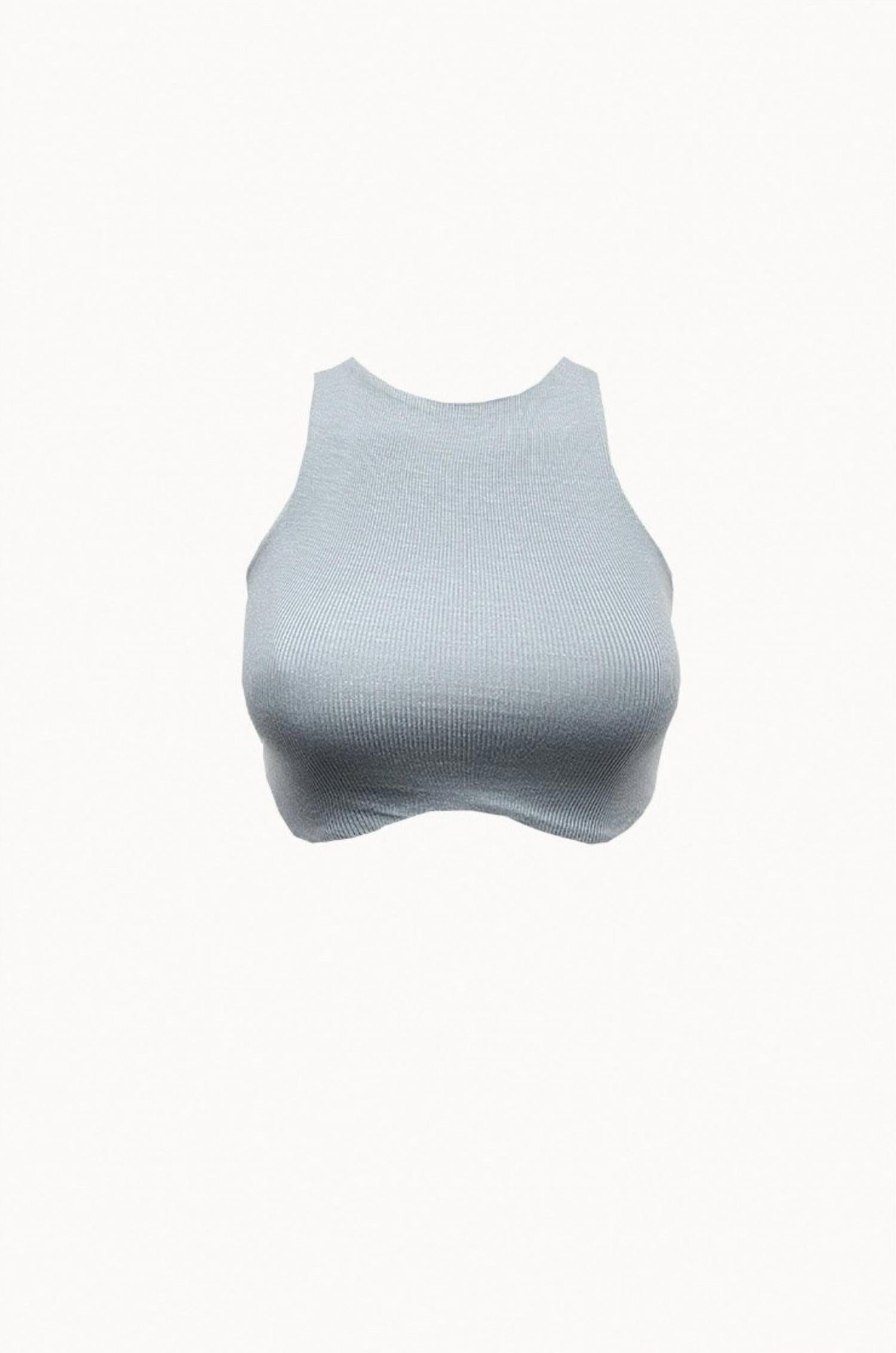 

Укороченный топ из модального трикотажа Rowa Ribbed Stretch In Sleep geel, цвет sleet