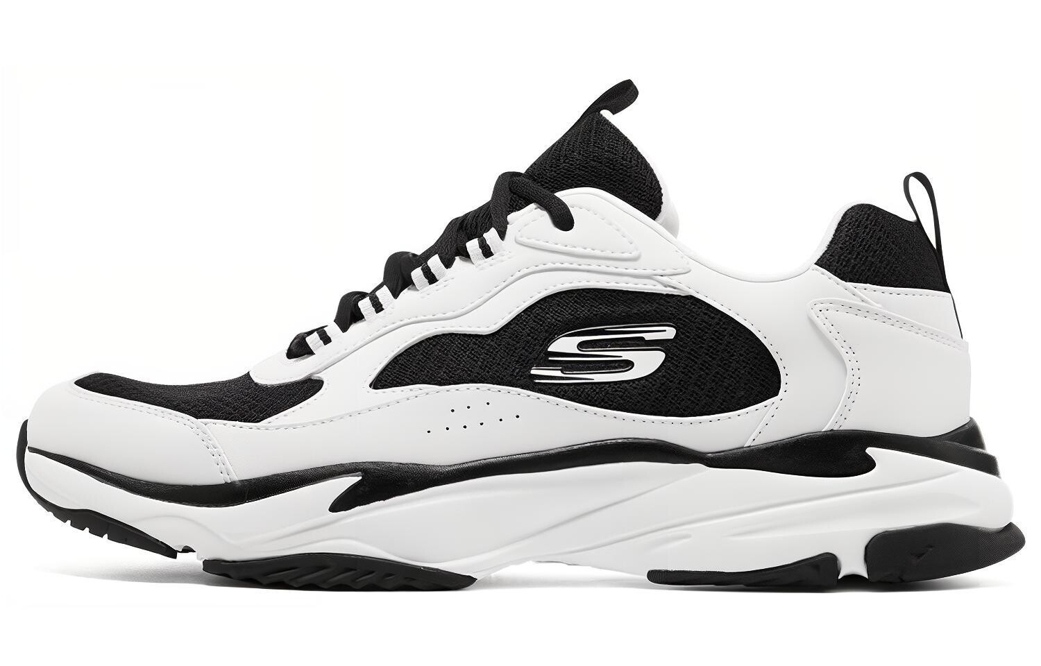 

Стиль жизни Стиль жизни Обувь Мужская Низкая Черный/белый Skechers
