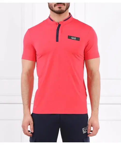 

Футболка поло Regular fit Ea7, розовый