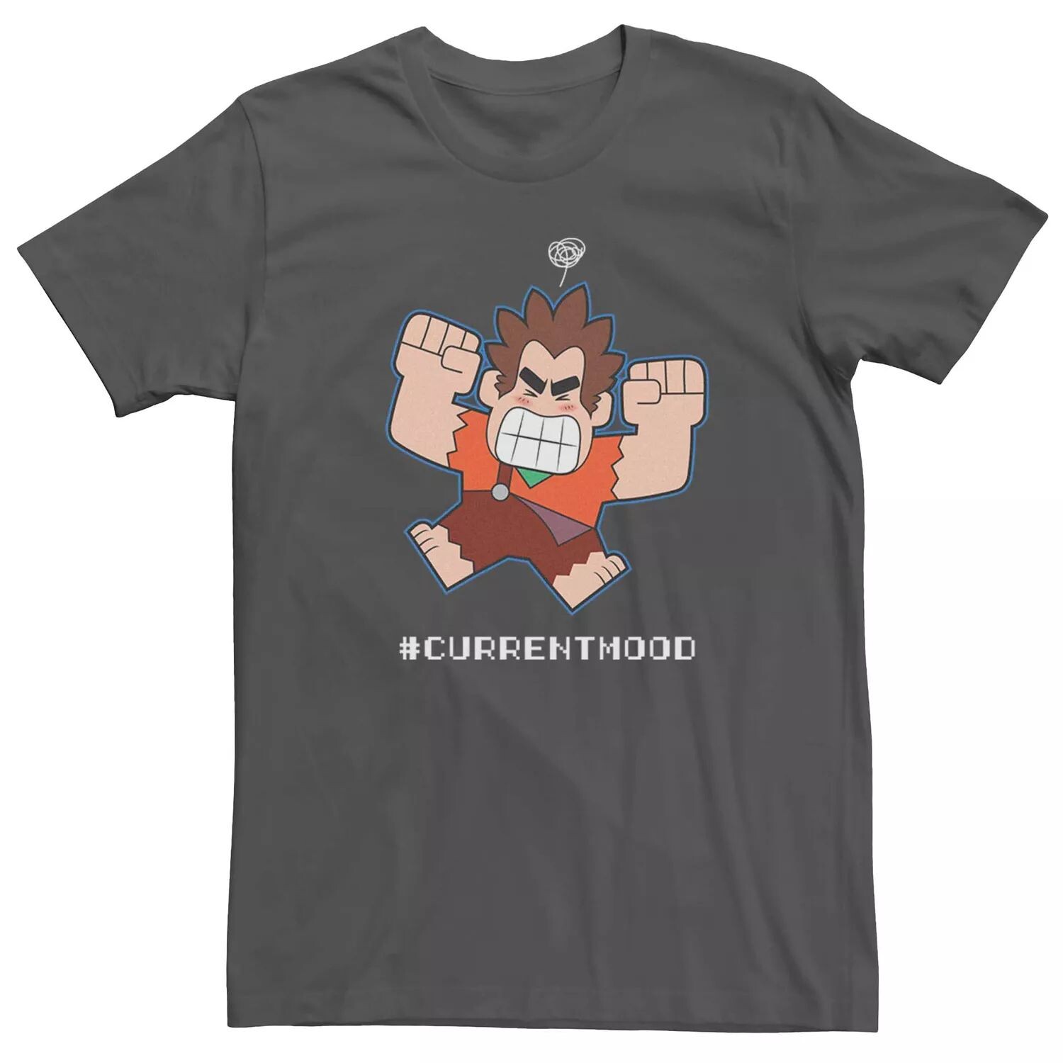 

Мужская футболка Disney Wreck It Ralph 2 Current Mood Licensed Character