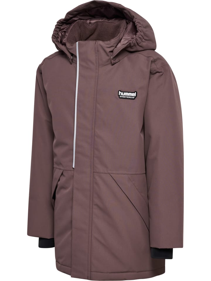 Куртка Hummel Zip Jacket Hmljr Snow Kids в цвете PEPPERCORN Hummel — фото 4