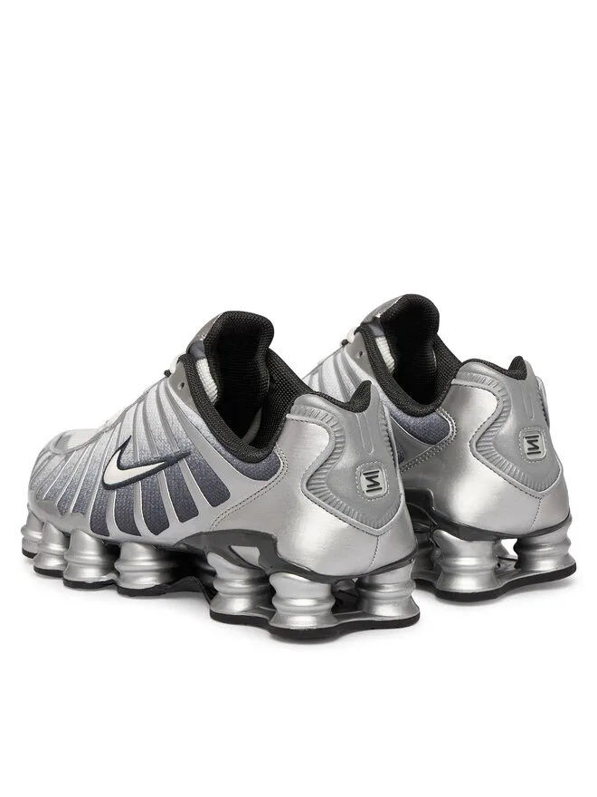 Nike Кроссовки Shox TL Print IH4466 095 светло-серые — фото 3
