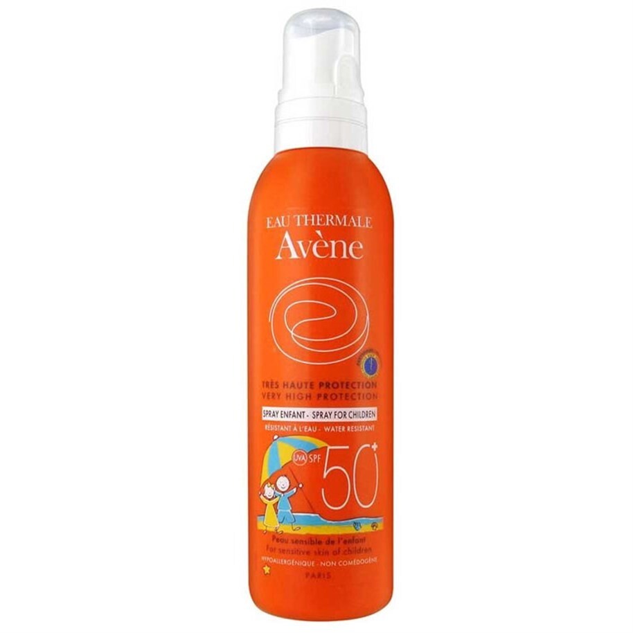 

Avene Enfant Spf 50+ 200 мл детский солнцезащитный спрей