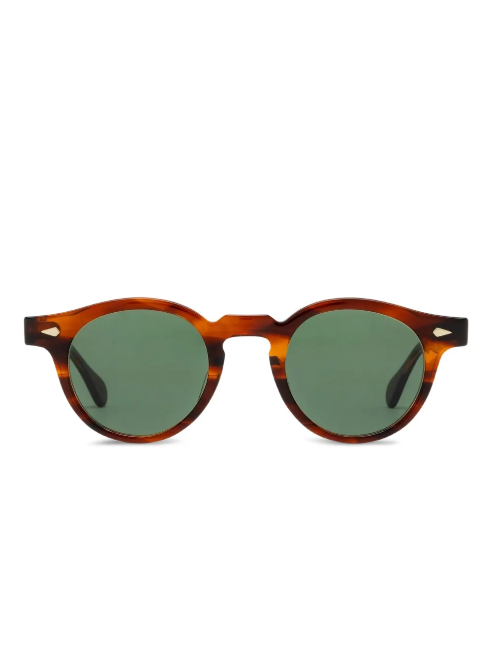 

Солнцезащитные очки Harold в круглой оправе JULIUS TART OPTICAL, коричневый