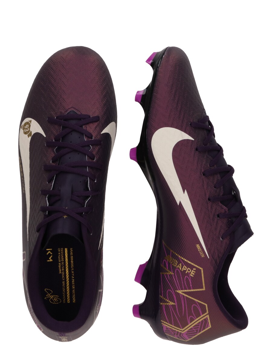 Футбольные бутсы NIKE ZOOM VAPOR 16 ACADEMY, цвет Aubergine/Orchid/Blackberry — фото 2