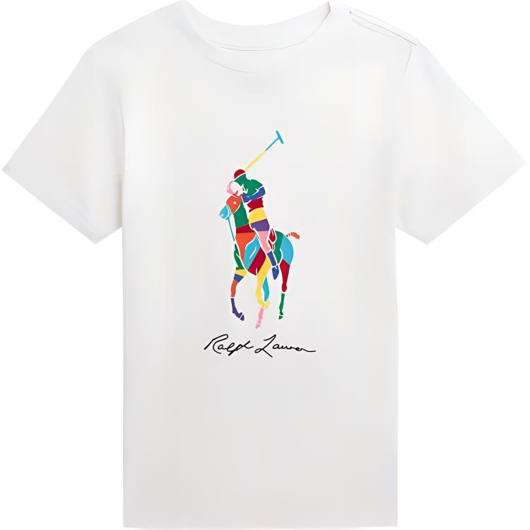 

Детская футболка Polo Ralph Lauren, белый