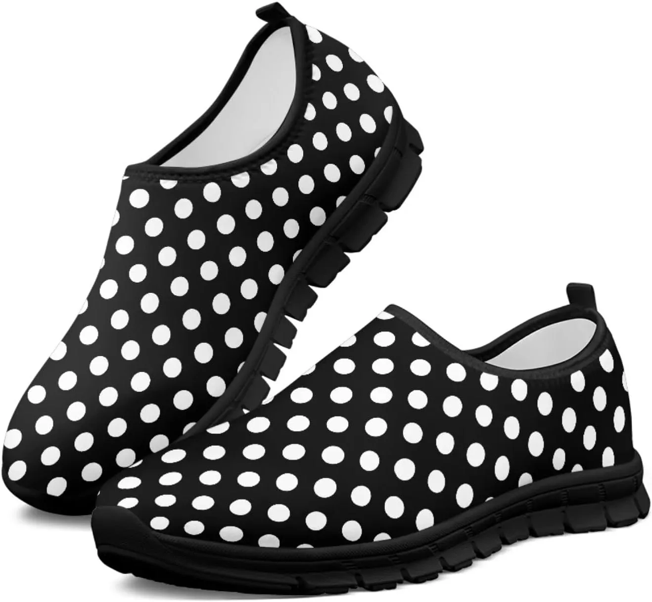 Женские кроссовки Howilath Slip on, дышащие повседневные лоферы для бега, удобная обувь без шнурков с противоскользящей подошвой, белый