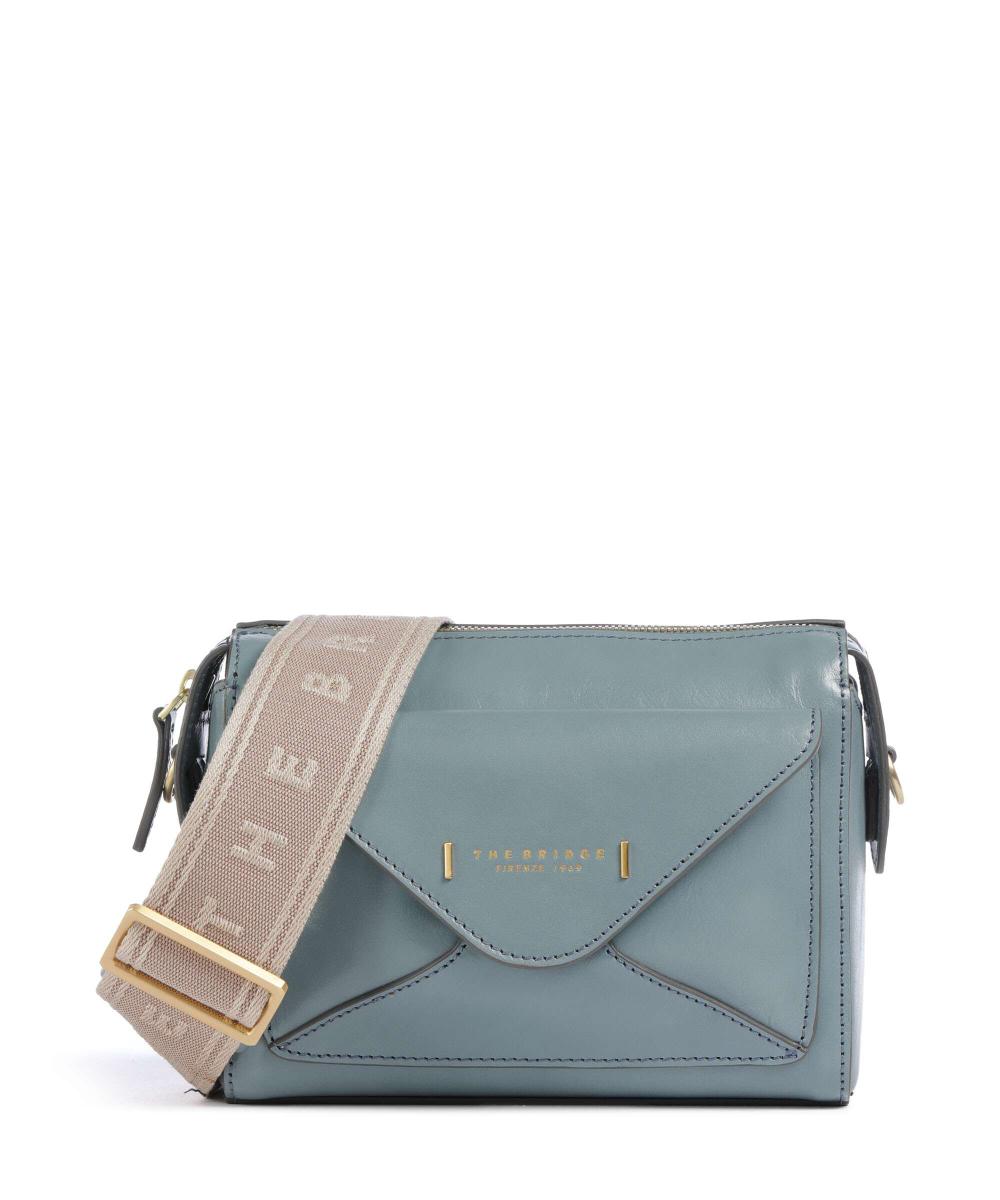 

Сумка через плечо Frida из коровьей кожи The Bridge, голубой