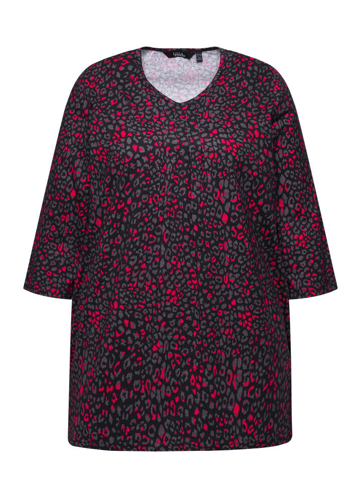 

Футболка Ulla Popken, цвет rot pink