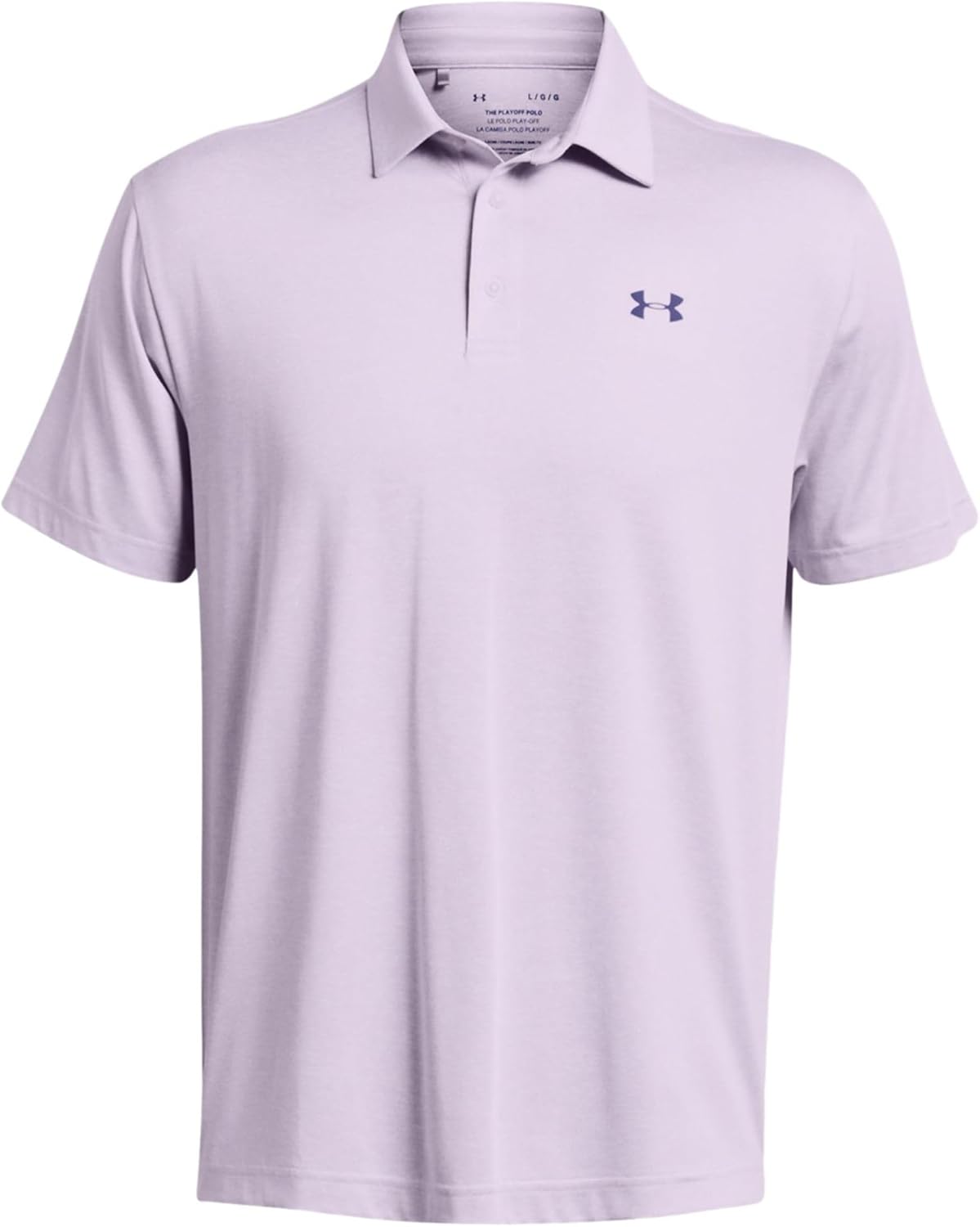 

Under Armour мужская поло для гольфа Playoff 2.0, Nebula Purple Heather.