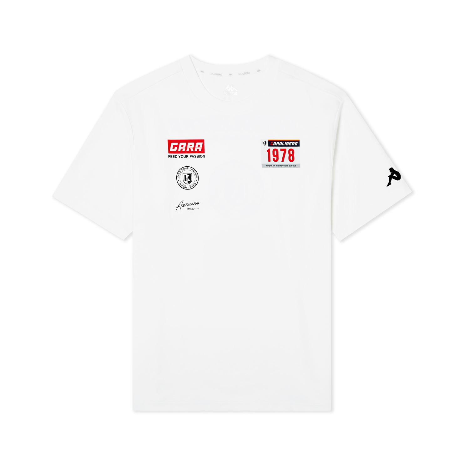 

Kappa Футболка мужская отбеленная белая