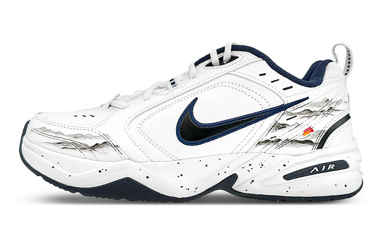 Кроссовки Nike Air Monarch 4 Chunky Sneakers Unisex Low-Top White