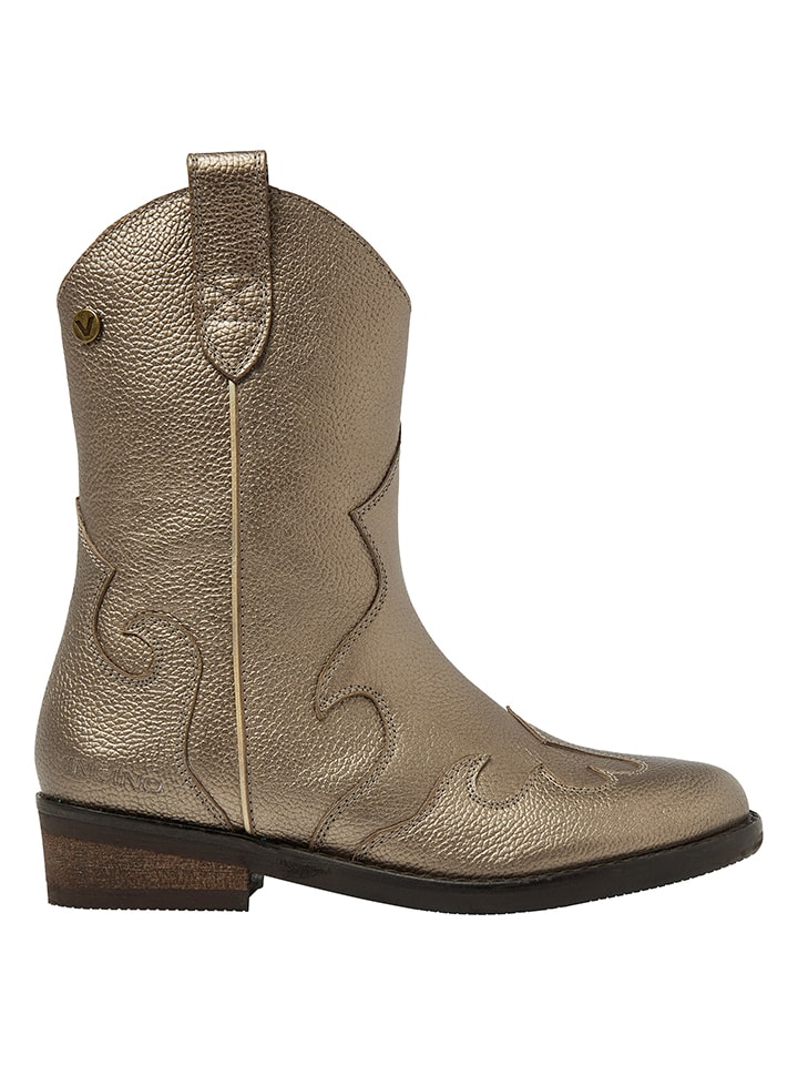 

Высокие ботинки до щиколотки Vingino Leder-Stiefeletten Luna, золотой