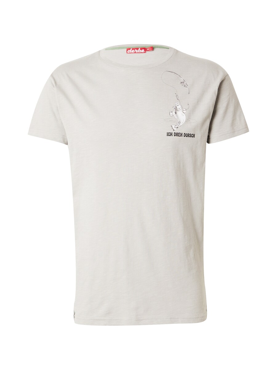 

Классическая футболка Derbe Shirt Dorsch, серо-бежевый