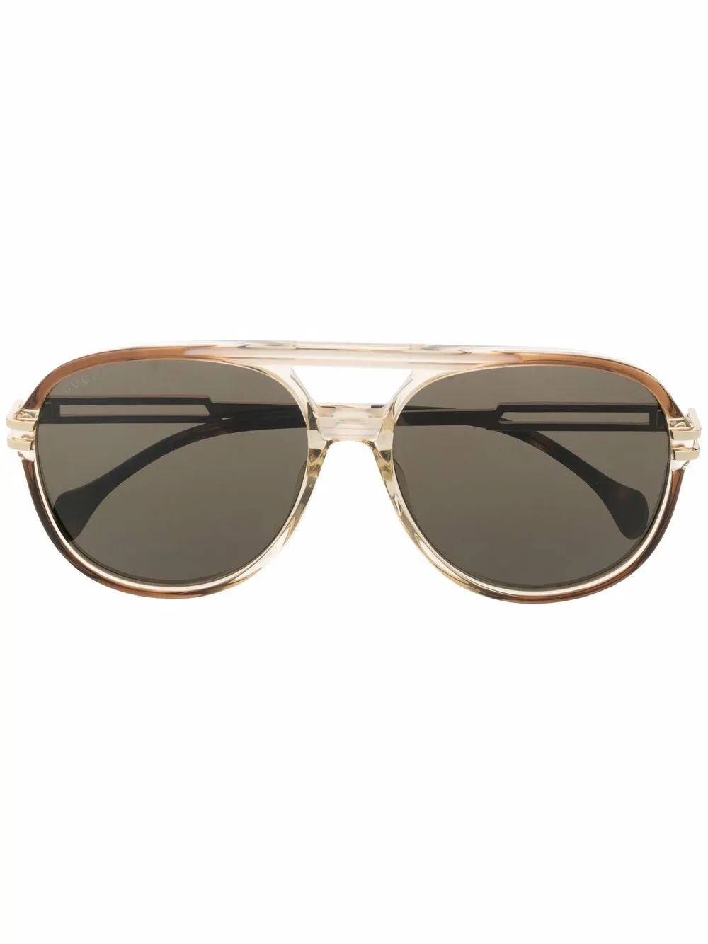 

Солнцезащитные очки-пилоты GG1104 GUCCI, нейтральный