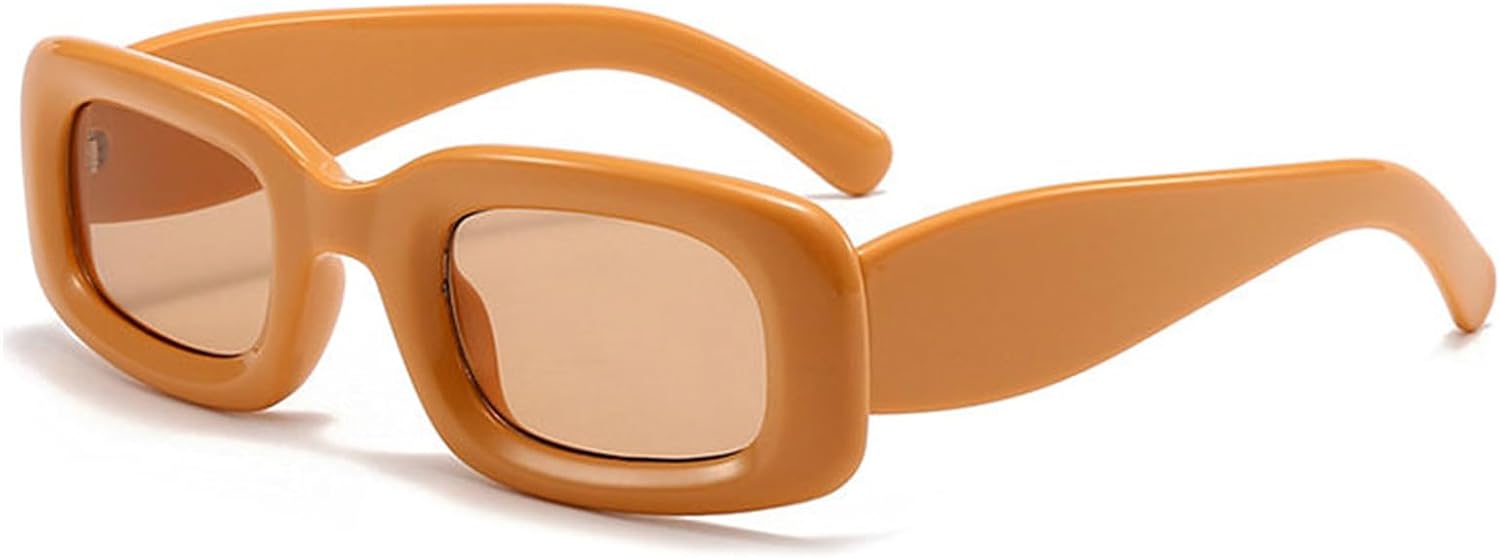 

Хелена Популярные модные прямоугольные солнцезащитные очки для женщин в стиле 90-х, узкие квадратные очки с защитой UV400, мужские ретро-солнцезащитные очки черного цвета helena, C6