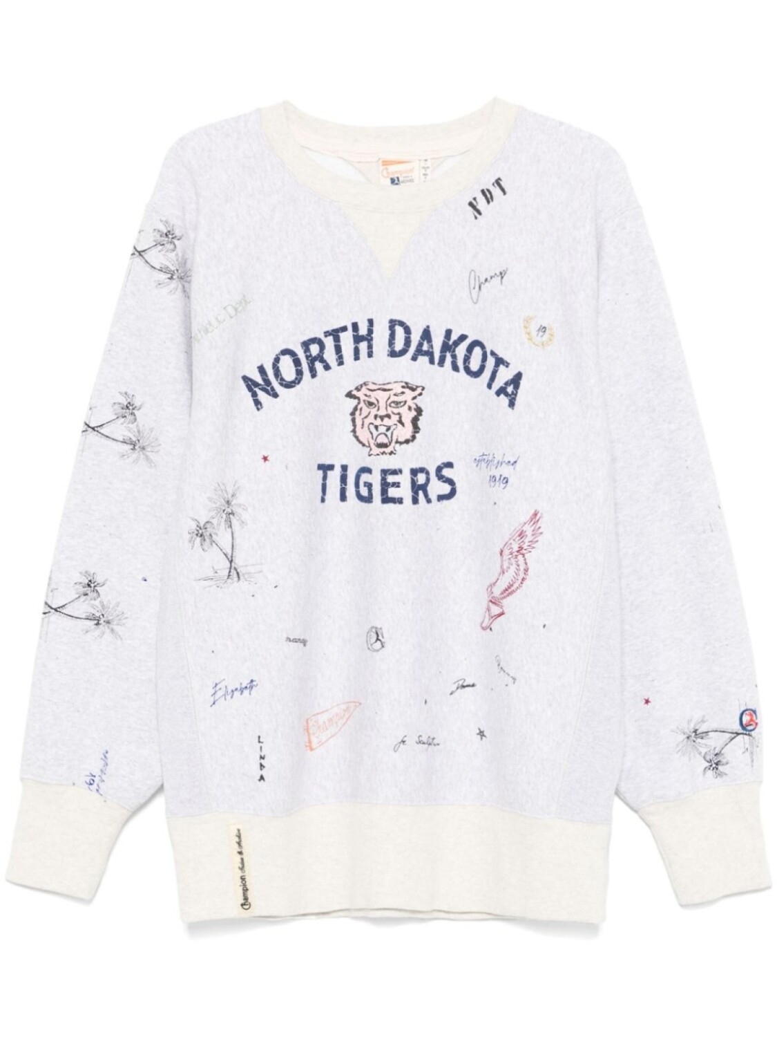 

Толстовка North Dakota Tigers Champion, серый