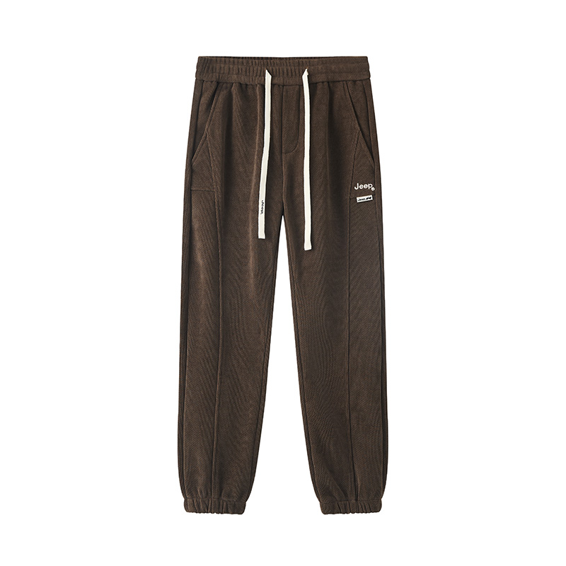 

Классические повседневные брюки Unisex Jeep, coffee