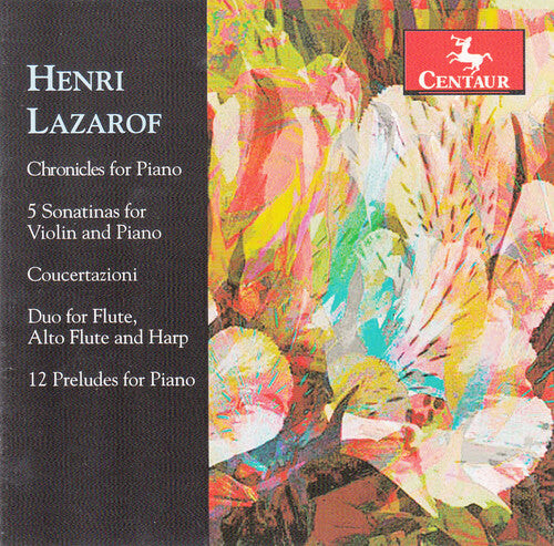 

CD диск Lazarof / Ohlsson / Edinger / Hellwig / Beaufills: Henri Lazarof