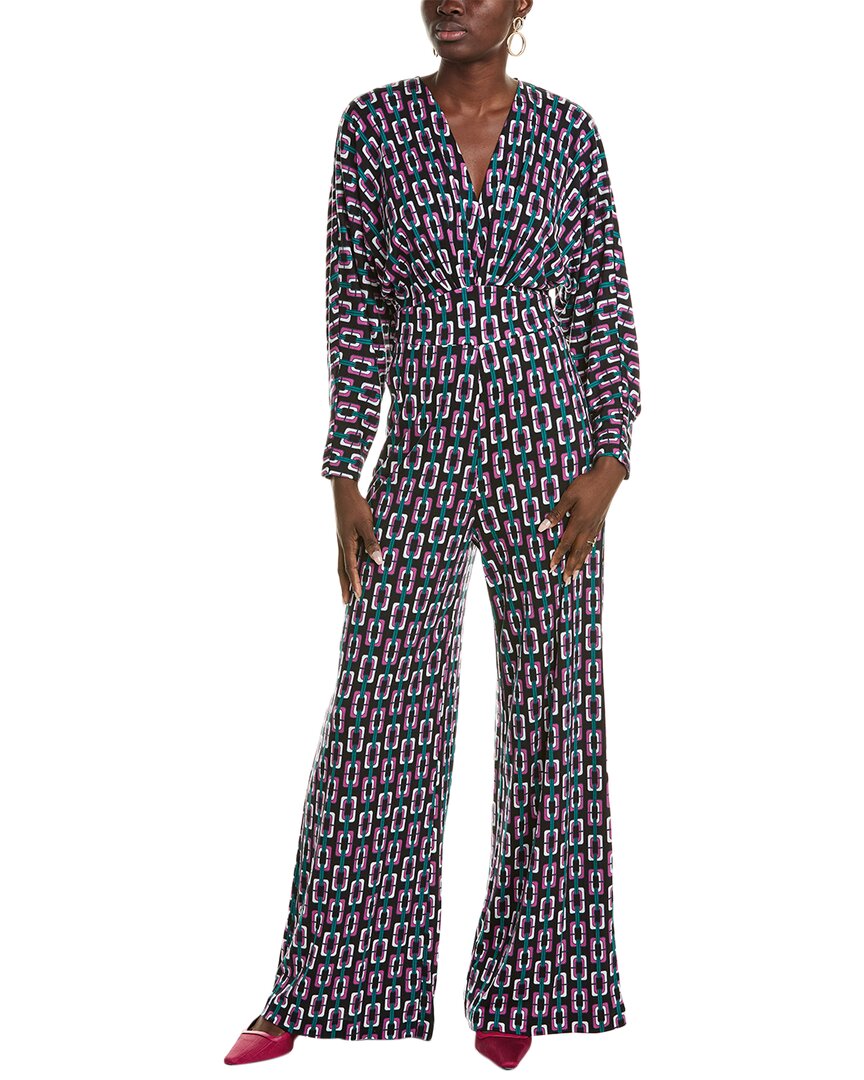 

Комбинезон Diane von Furstenberg Fanny из шерстяной смеси, фиолетовый