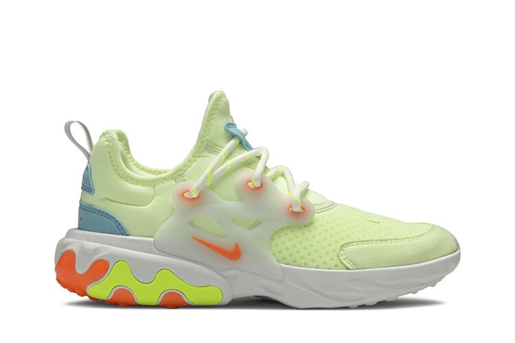 

Кроссовки Nike React Presto GS 'Barely Volt', зеленый