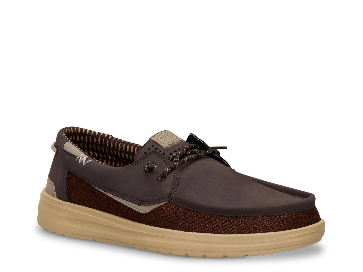 

Туфли-лодочки HEYDUDE Welsh Grip Boat Shoe, темно-коричневый