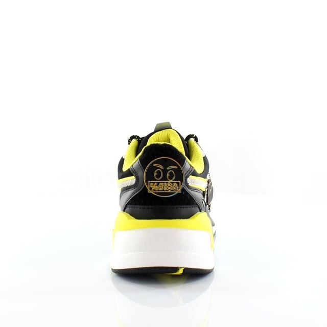 Черные мужские кроссовки на шнуровке Rs X3 x emoji 374819 01 Puma, черный — фото 2