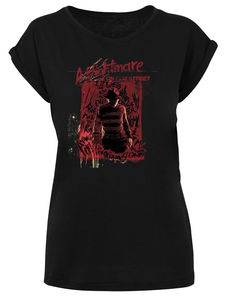 

Футболка F4NT4STIC Nightmare On Elm Street Freddy Silhouette, черный