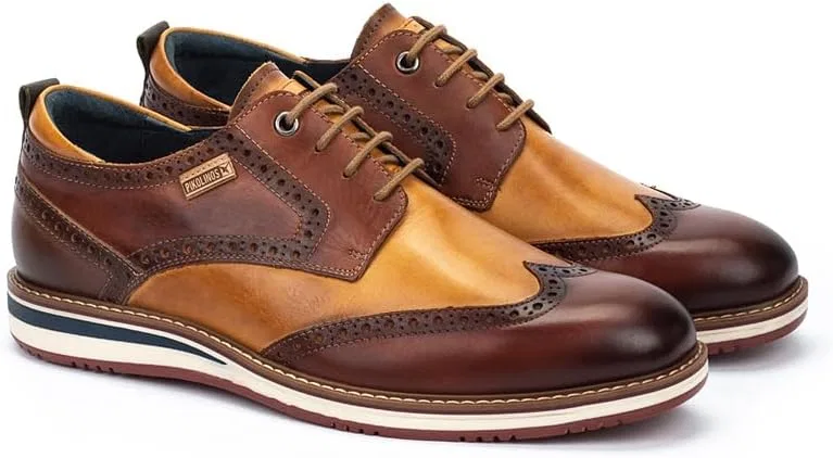 Туфли Pikolinos Schnürschuhe in Leder Avila für Männer, Cognac — фото 2