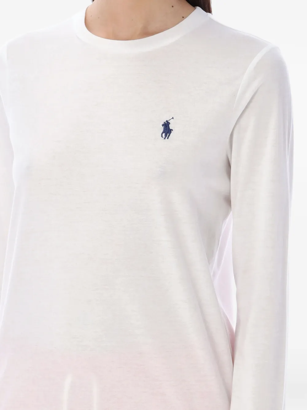 Футболка с длинными рукавами Polo Ralph Lauren, белый — фото 3