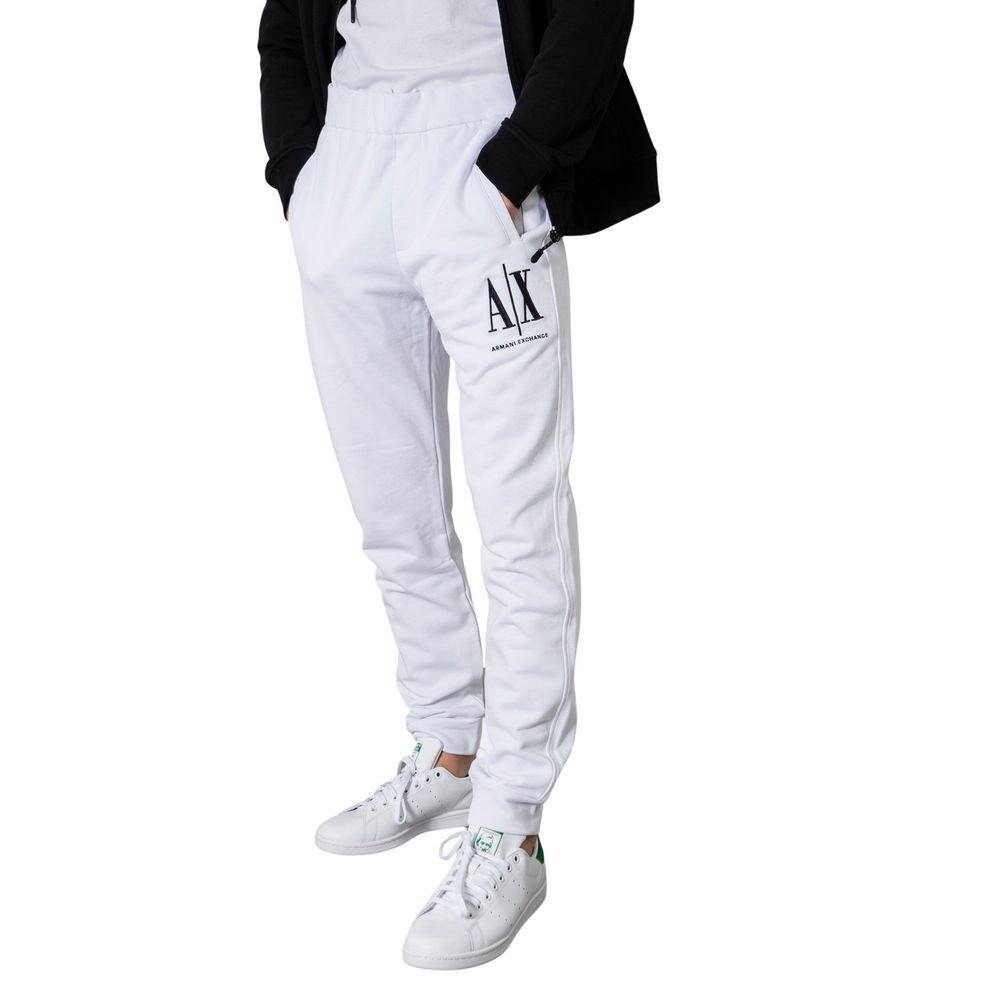 

Белые хлопковые джинсы и брюки Armani Exchange