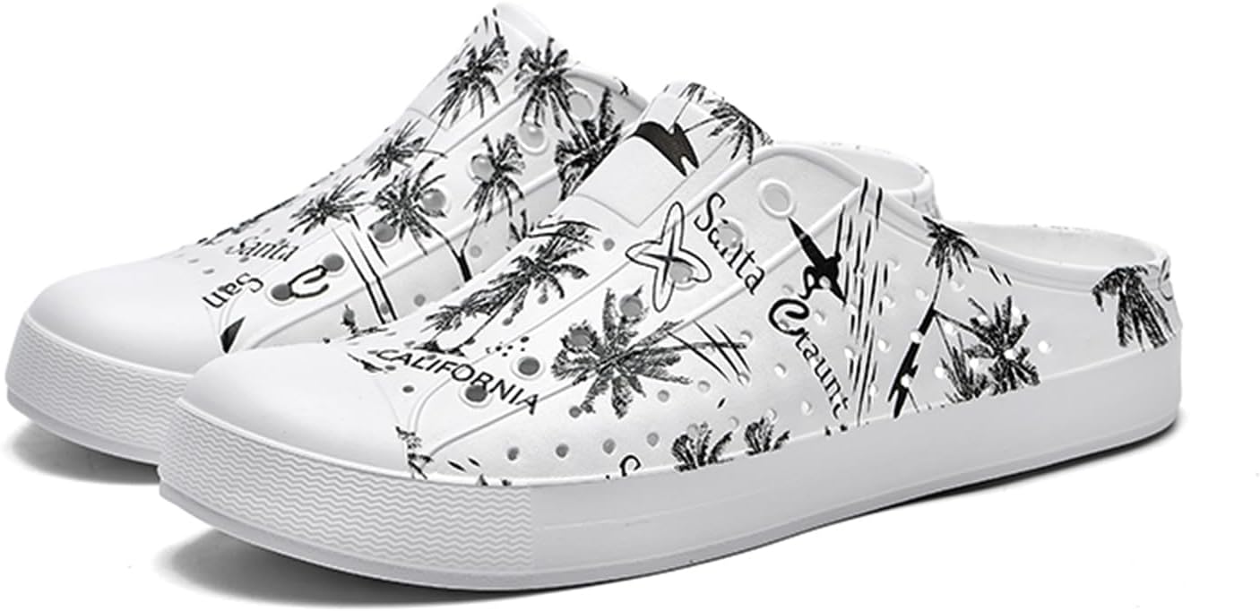 

Женские и мужские садовые сабо, повседневные тапочки, сандалии с быстрой сушкой, летние противоскользящие пляжные обувь Abborora, 5