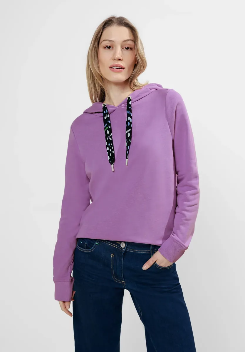 

Толстовка Cecil с капюшоном, цвет Sporty Lilac