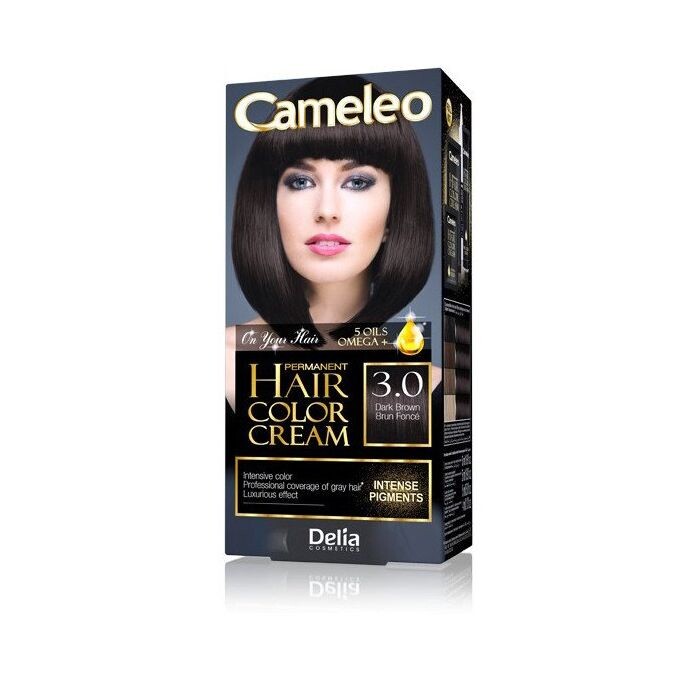 

Краска для волос Tinte Omega 5 Hair Color Cameleo, 3.0 Dark Brown