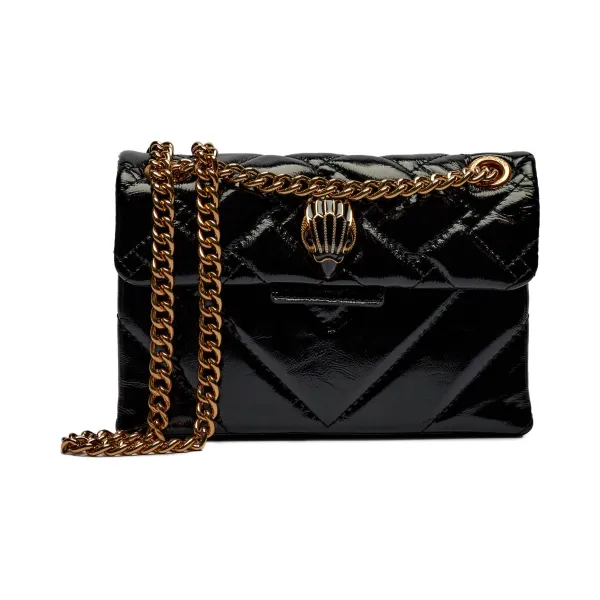 

Кожаная мини-сумка Kensington Kurt Geiger, черный