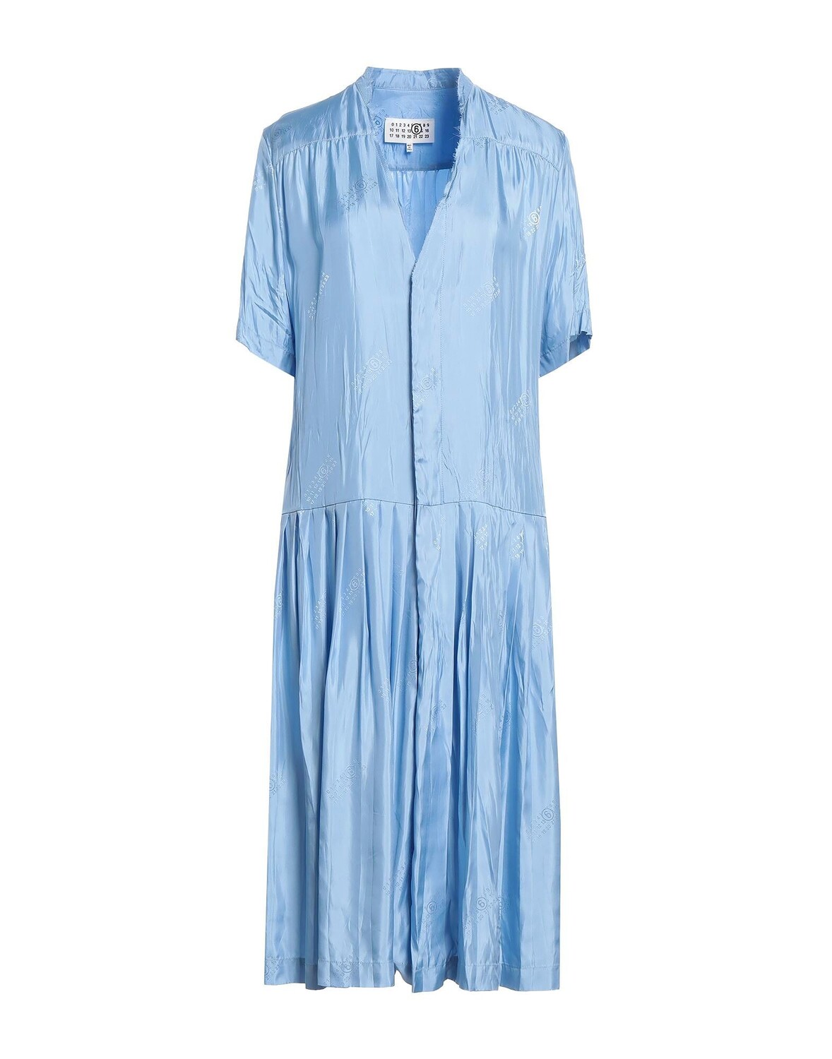 

Платье Mm6 Maison Margiela, небесно-голубой