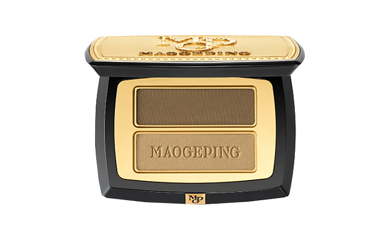 Пудра для бровей Two Tone для коррекции формы лица 3,6 г MAOGEPING — фото 4