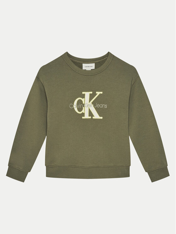 

Толстовка свободного кроя Calvin Klein Jeans, зеленый