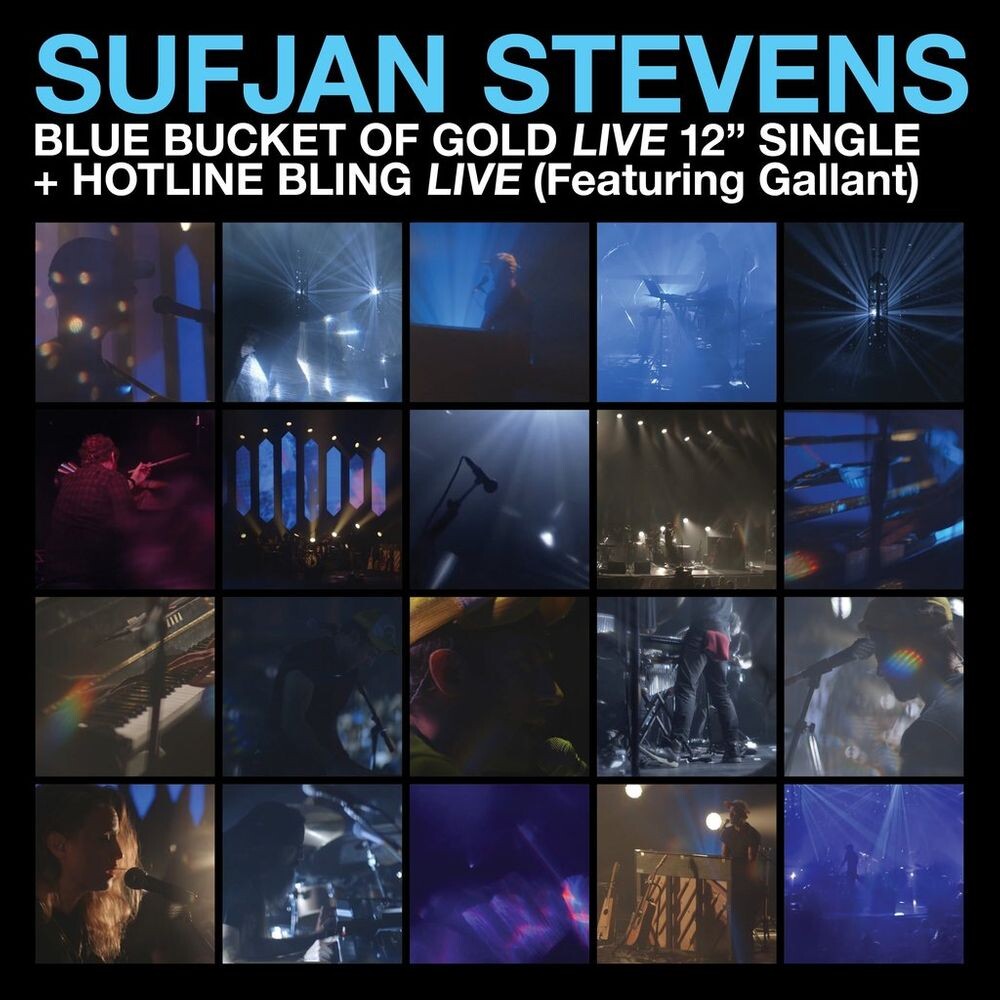

Виниловая пластинка LP Blue Bucket Of Gold / Hotline Bling [Black Friday Blue Vinyl] (12") - Sufjan Stevens, Gallant