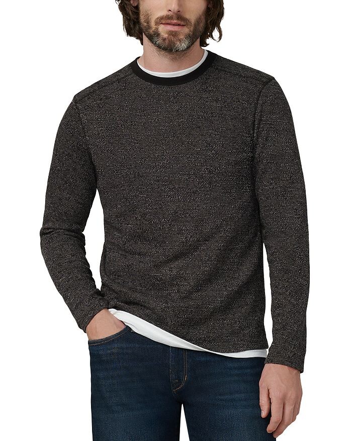 

Joe's Jeans Футболка стандартного кроя Tate с длинными рукавами, черный