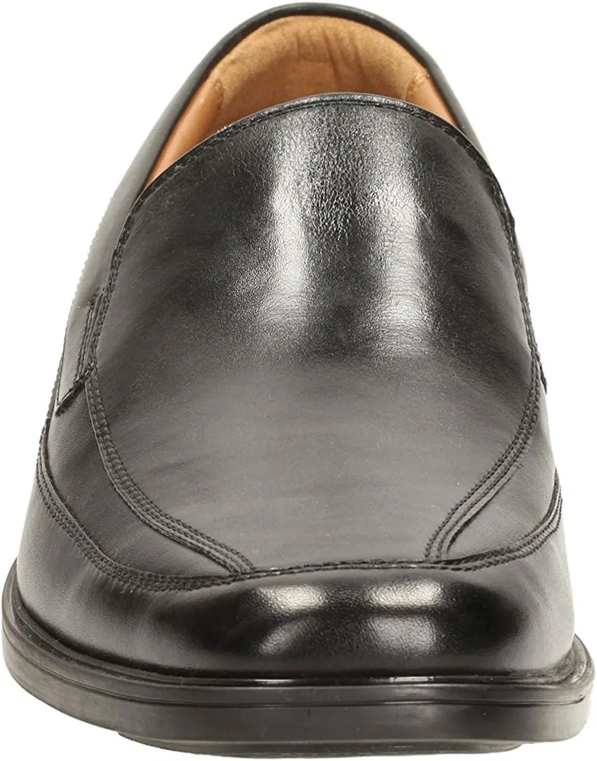 Лоферы Clarks Wallabee, черная кожа — фото 4
