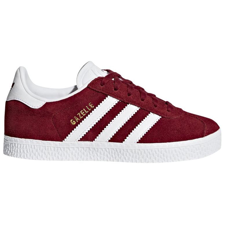 Adidas Originals GAZELLE Устойчивые к истиранию низкие детские скейтбординговые кроссовки Red Kids' — фото 3