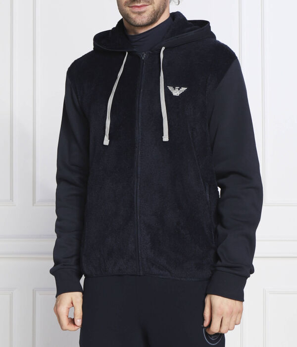 

Толстовка мужская Emporio Armani Regular Fit на молнии, синий