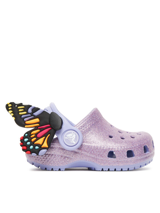 

Пантолеты Toddler Classic IAM Butterfly Clog 210018 Crocs, фиолетовый