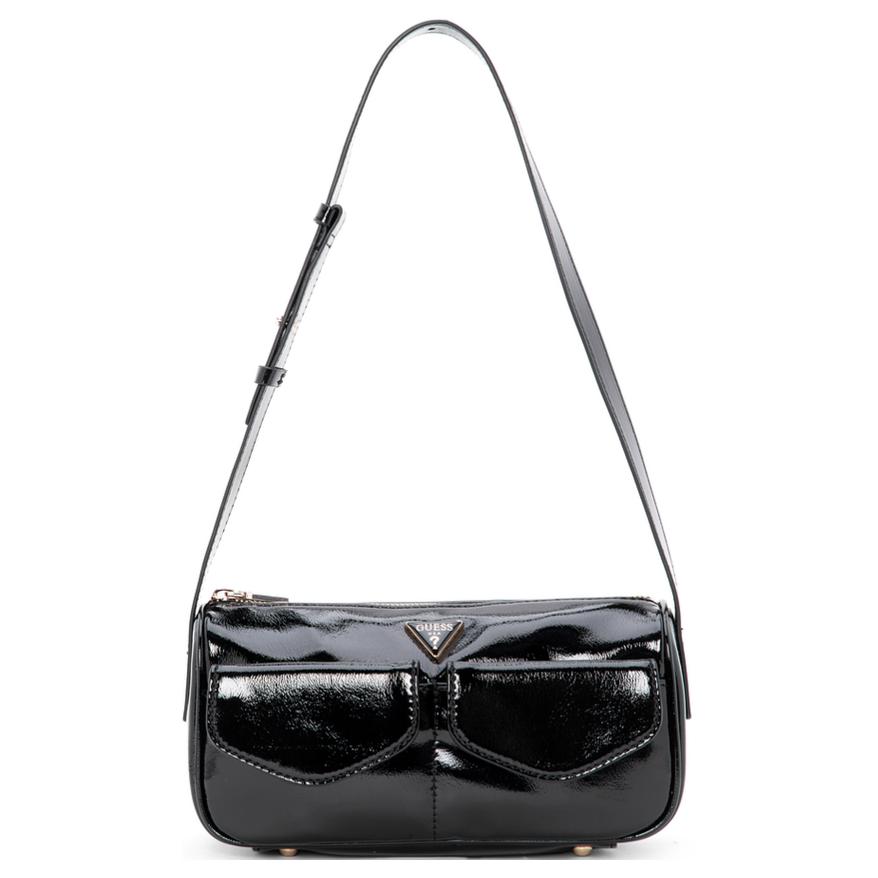 

GUESS Искусственная кожа Сумка через плечо Средний размер Женская Черная, Black