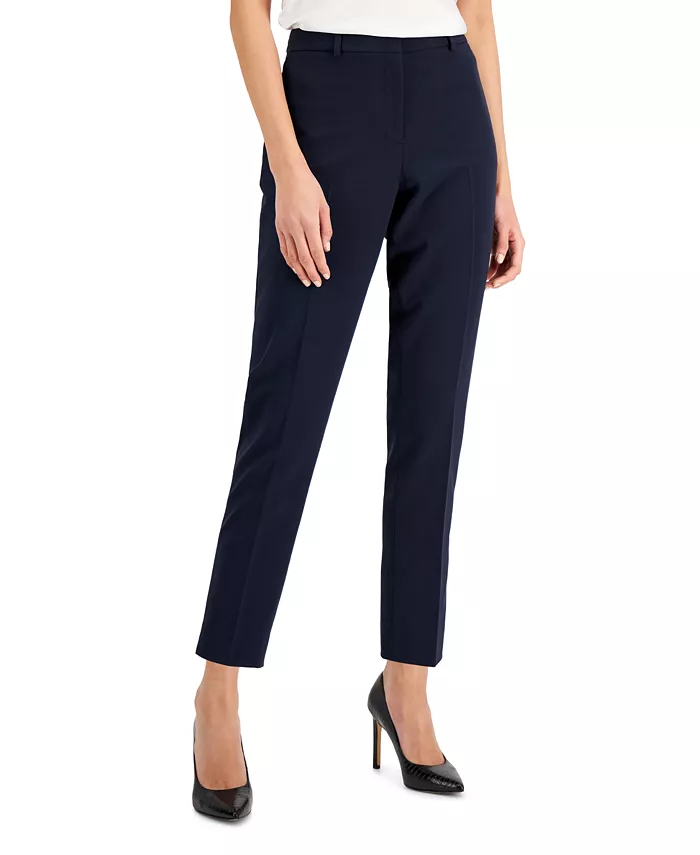 

Брюки прямого кроя Shannon Suit Tahari ASL, синий