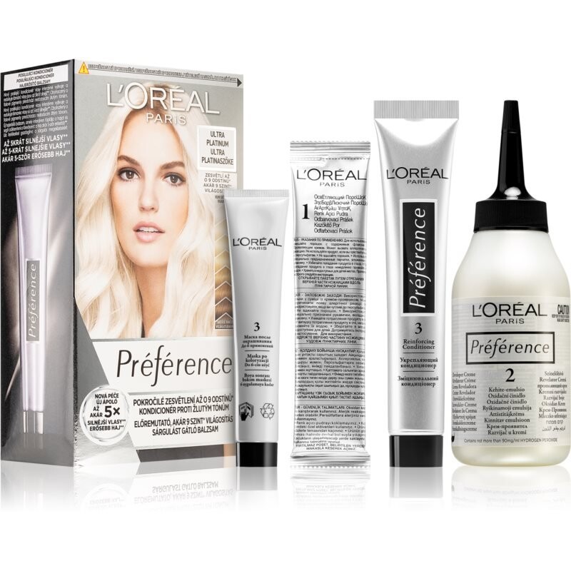 

Краска для волос L'Oreal Paris Préférence оттенок Ultra Platinum L’Oreal Paris