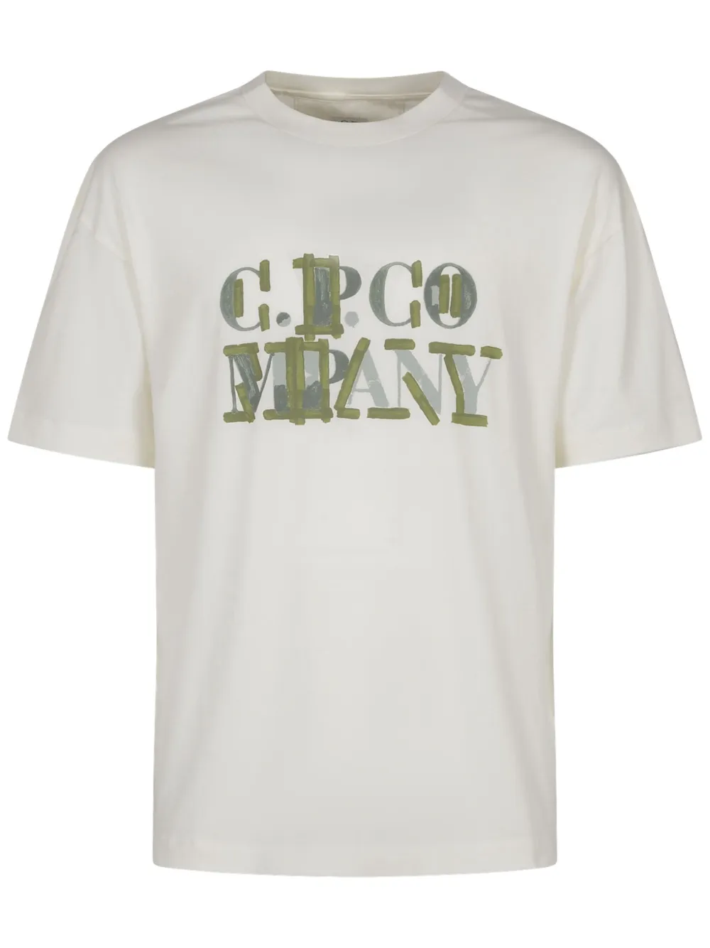 

Футболка с логотипом C.P. Company, белый